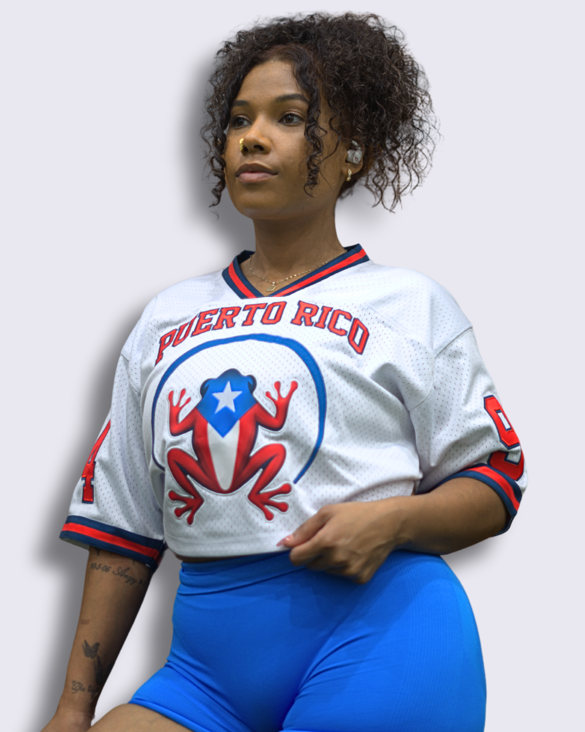 Puerto Rico Cropped Jersey